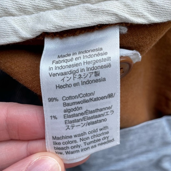 J. Crew Men’s Stretch Chino Pants Tan Caramel - 34x32 - Picture 8 of 10